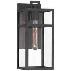 John Timberland San Lucas 14 1/2" Marine Grade Black Outdoor Light