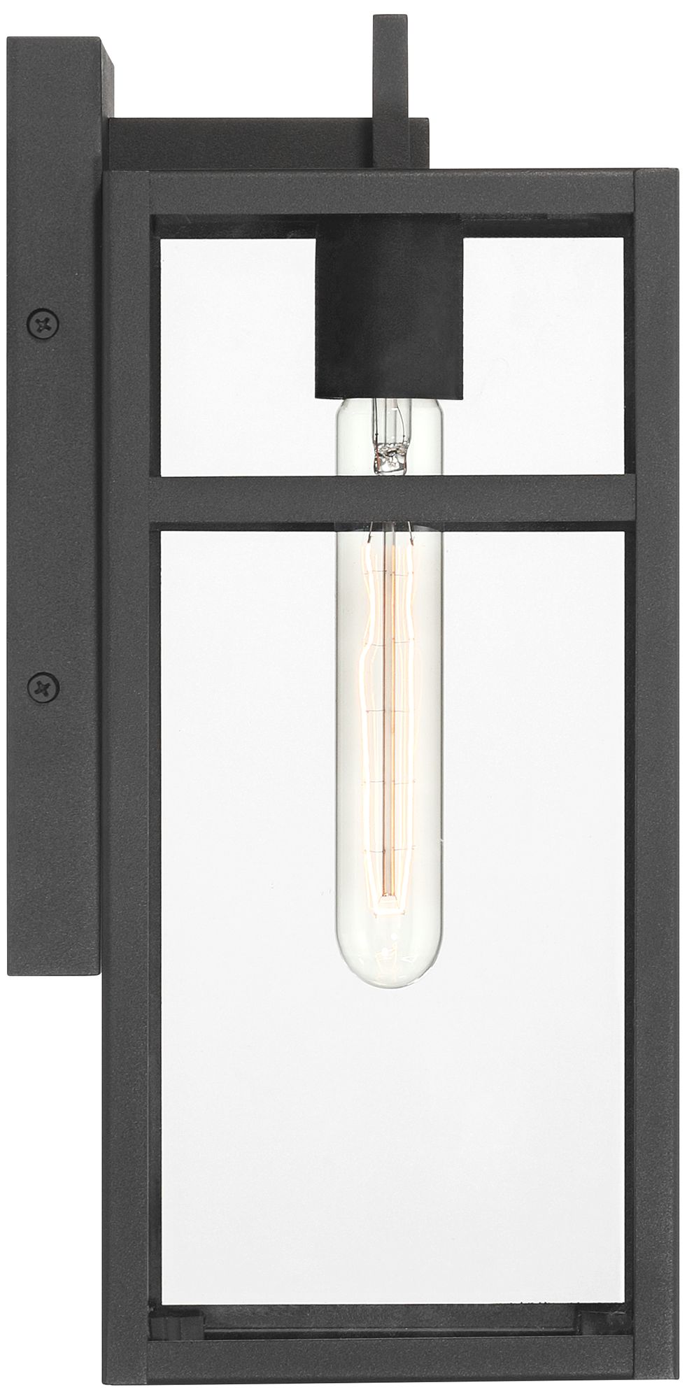 Watch A Video About the San Lucas Sand Black Outdoor Wall Light