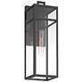 Watch A Video About the San Lucas Sand Black Outdoor Wall Light