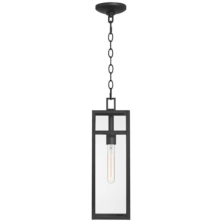 Image 6 John Timberland San Lucas 19 1/2" Sand Black Outdoor Hanging Light more views