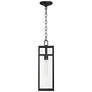 6_John Timberland San Lucas 19 1/2" Sand Black Outdoor Hanging Light more views