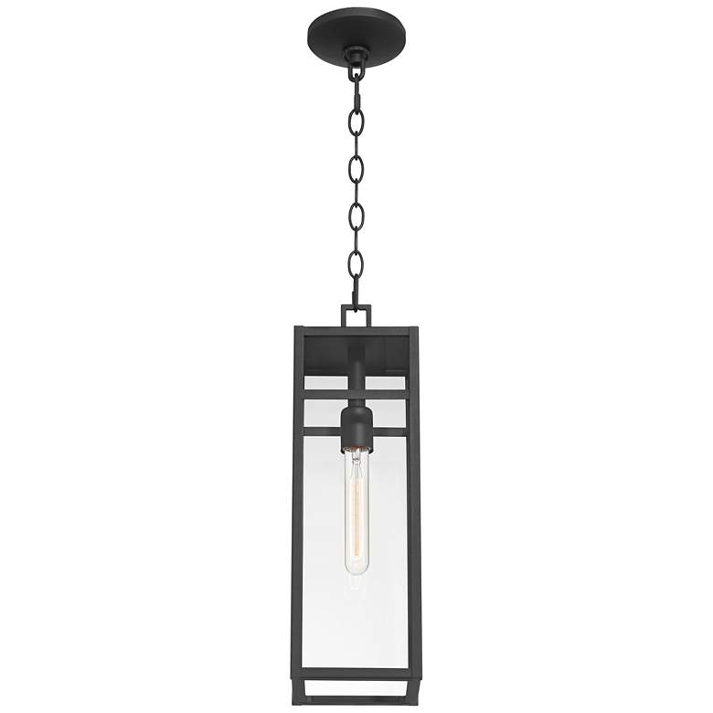 Image 7 John Timberland San Lucas 19 1/2" Sand Black Outdoor Hanging Light more views
