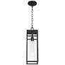 7_John Timberland San Lucas 19 1/2" Sand Black Outdoor Hanging Light more views