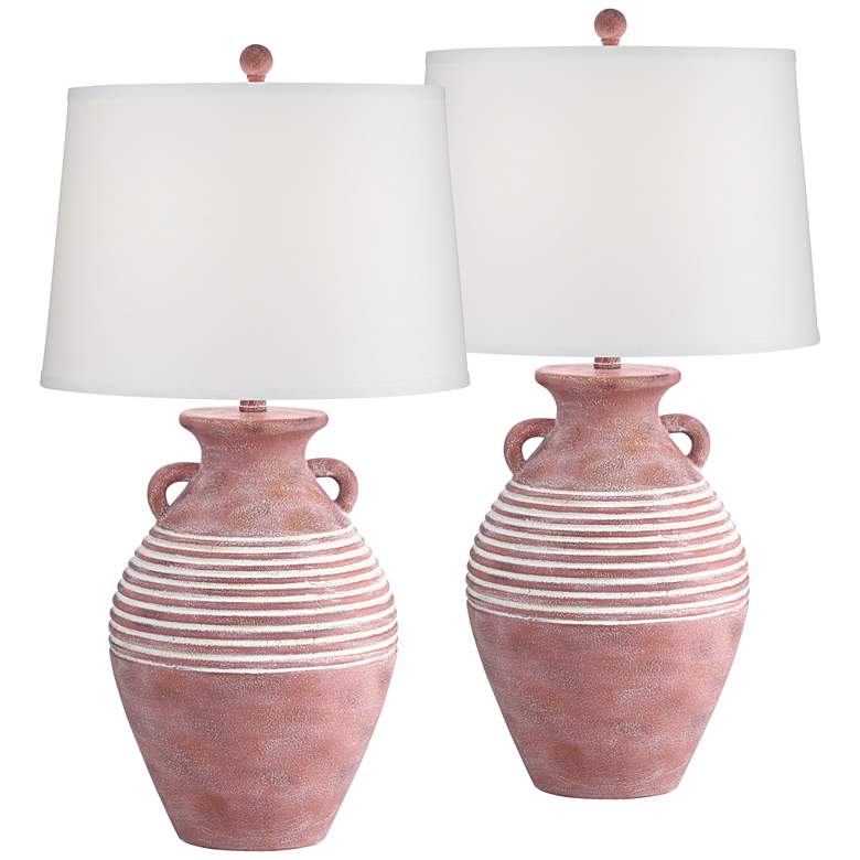 Image 2 John Timberland Sierra 30" Southwest Rustic Jug Table Lamps Set of 2