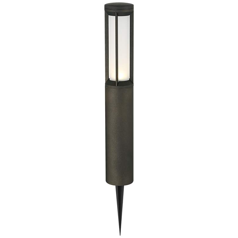 Image 6 John Timberland Soloman 20" High Black LED Low Voltage Landscape Light more views