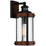 5_John Timberland Stan 15 1/2" Motion Sensor Black Outdoor Lights Set more views