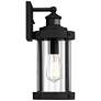 6_John Timberland Stan 15" Black Motion Sensor Outdoor Lights Set of 2 more views