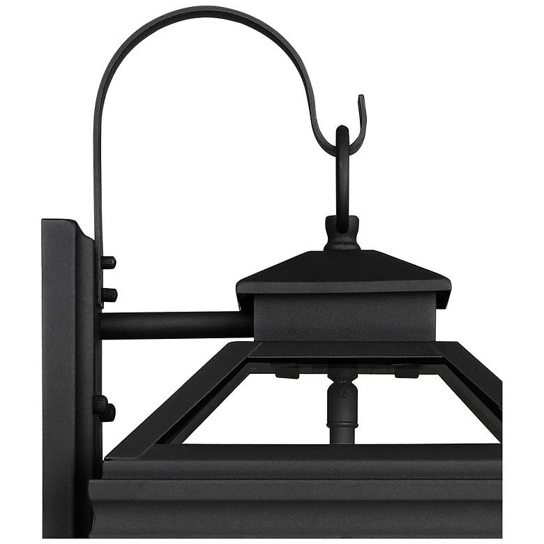 Image 6 John Timberland Stratton Street 16 1/2" High Black Outdoor Wall Light more views