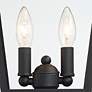 3_John Timberland Stratton Street 18 1/2" High Black Outdoor Post Light more views