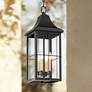 2_John Timberland Sunderland 24 3/4" High Black Outdoor Hanging Light