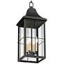 4_John Timberland Sunderland 24 3/4" High Black Outdoor Hanging Light more views