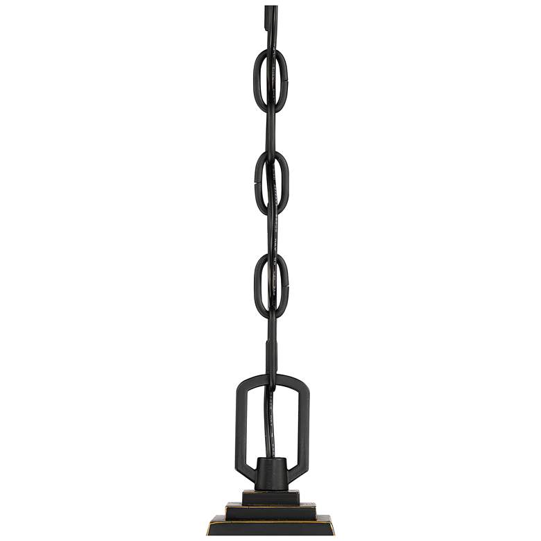 Image 4 John Timberland Sunderland 24 3/4" High Black Outdoor Hanging Light more views