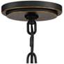 6_John Timberland Sunderland 24 3/4" High Black Outdoor Hanging Light more views