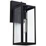 5_John Timberland Titan 14" Black Dusk to Dawn Outdoor Lights Set of 2 more views