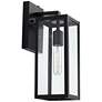 6_John Timberland Titan 14" Black Dusk to Dawn Outdoor Lights Set of 2 more views
