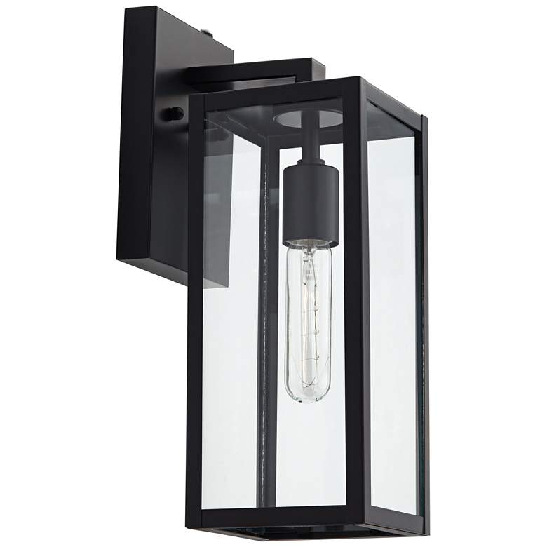 Image 6 John Timberland Titan 14" High Mystic Black Dusk to Dawn Outdoor Light more views