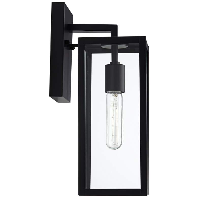 Image 7 John Timberland Titan 14 inch High Mystic Black Dusk to Dawn Outdoor Light more views