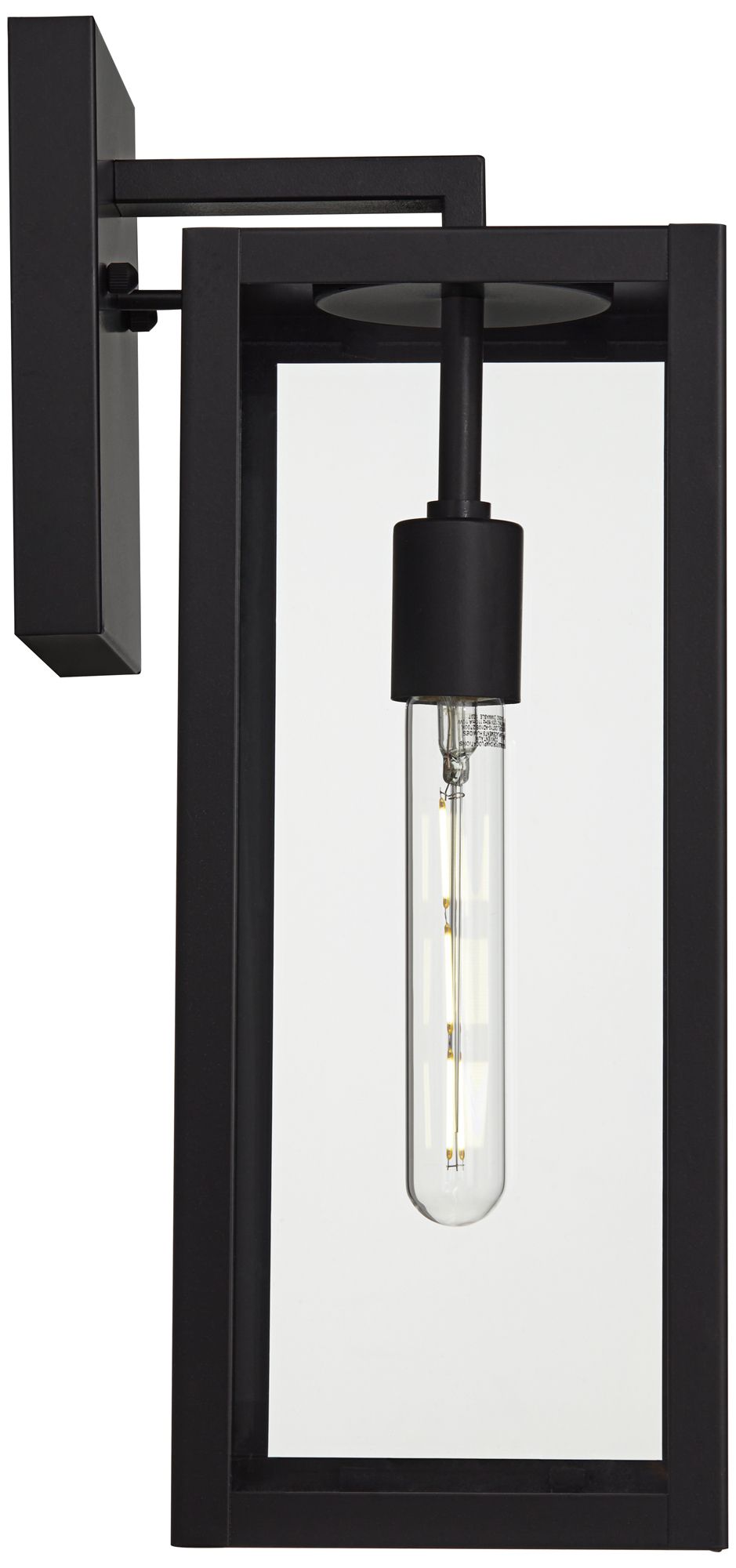 Watch A Video About the John Timberland Titan Mystic Black Outdoor Wall Lights Set of 2