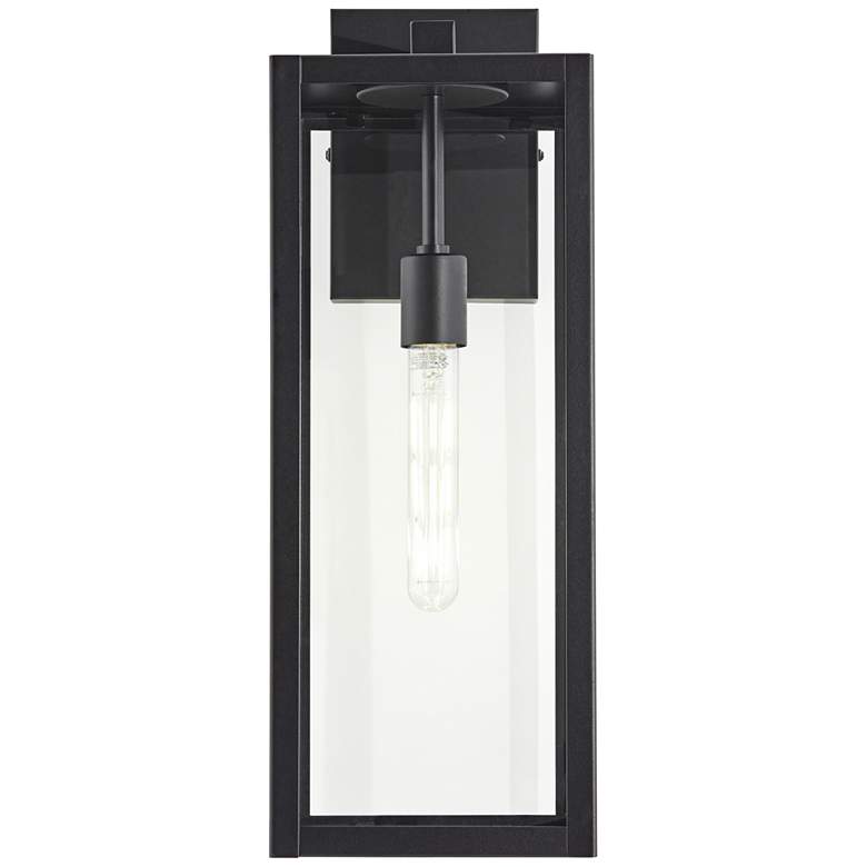 Image 5 John Timberland Titan 20 inch High Mystic Black Outdoor Wall Light more views