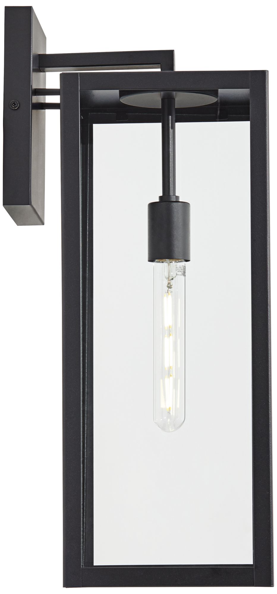 Watch A Video About the Titan Mystic Black Outdoor Wall Light
