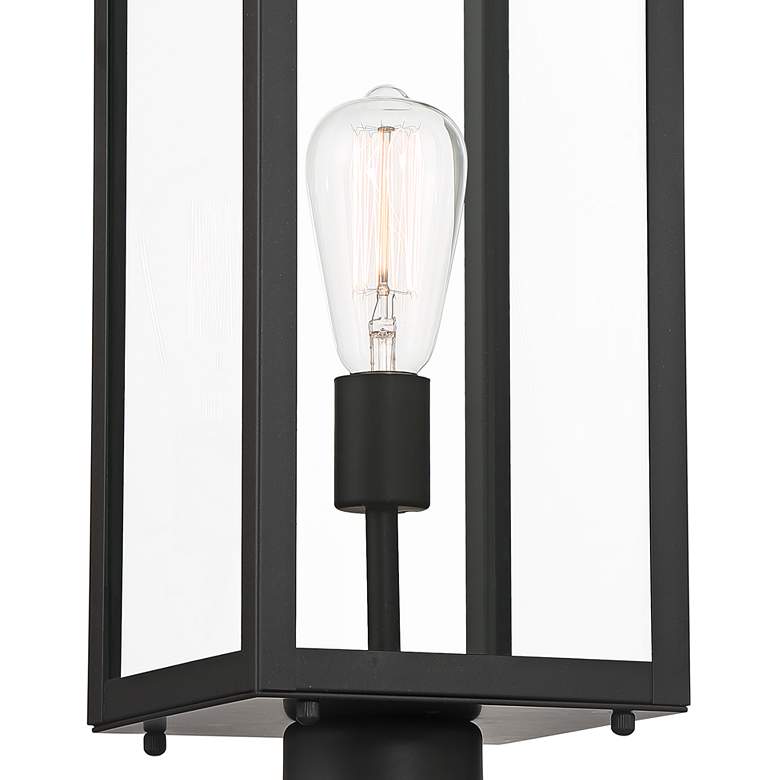 Image 3 John Timberland Titan 21 3/4" High Mystic Black Outdoor Post Light more views