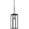 John Timberland Titan 27 1/4" Mystic Black Rectangular Hanging Light