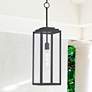 3_John Timberland Titan 27 1/4" Mystic Black Rectangular Hanging Light