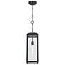 7_John Timberland Titan 27 1/4" Mystic Black Rectangular Hanging Light more views