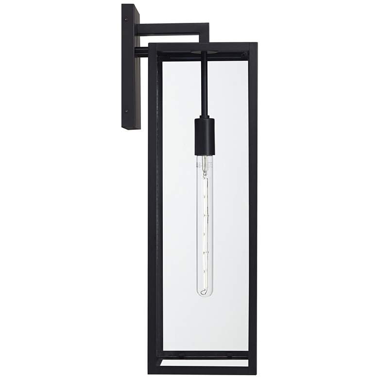 Image 6 John Timberland Titan 27" High Mystic Black Outdoor Wall Light more views
