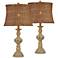 John Timberland Trinidad 26 1/2" Vintage Finish Table Lamps Set of 2