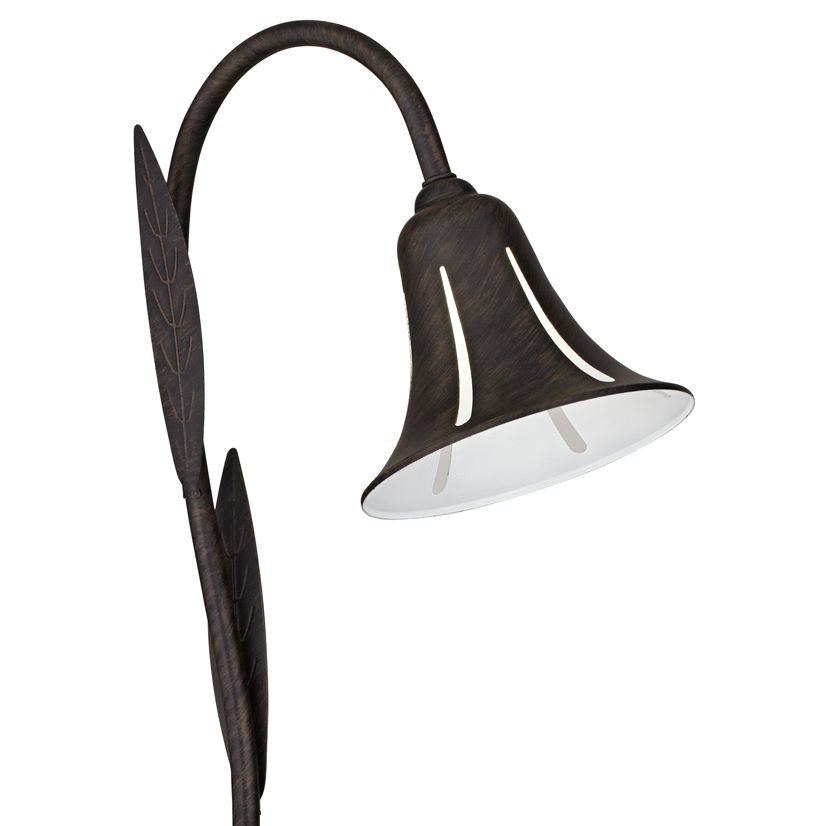 Image 3 John Timberland Tulip Dark Rust 8-Piece LED Landscape Path Light Set more views