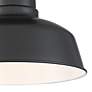 3_John Timberland Urban Barn 10 1/4" Wide Black Outdoor Ceiling Light more views