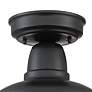 4_John Timberland Urban Barn 10 1/4" Wide Black Outdoor Ceiling Light more views