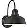 John Timberland Urban Barn 13" High Black Outdoor Barn Wall Light
