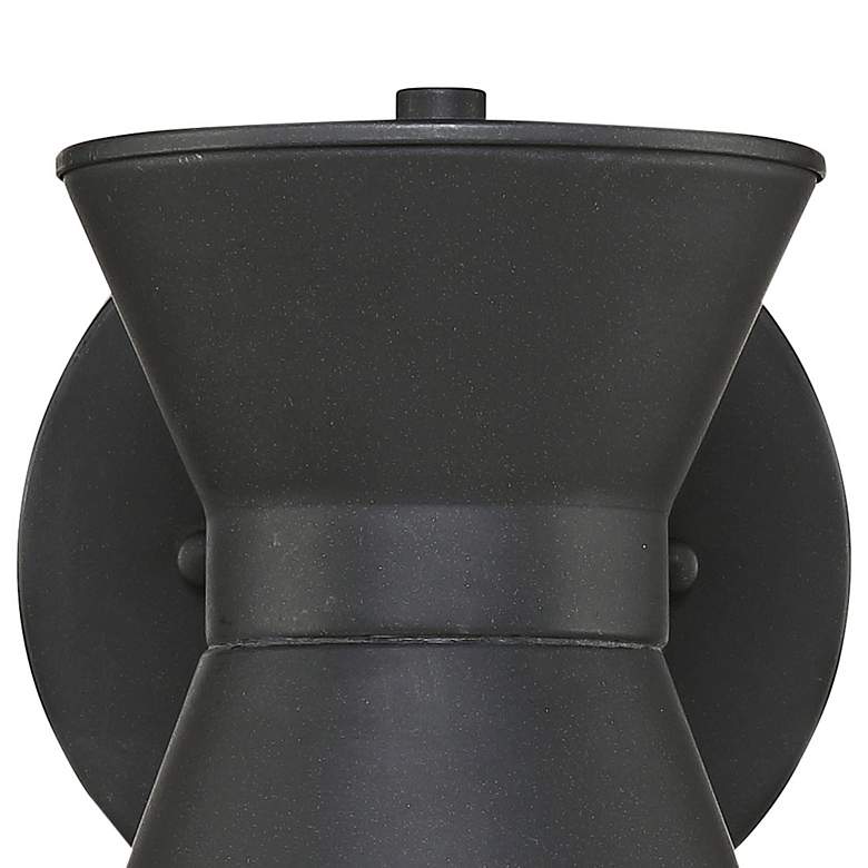 Image 4 John Timberland Vance 8" Black LED Swivel Modern Outdoor Wall Light more views