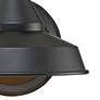4_John Timberland Westley 8 1/2" High Black Finish LED Barn Light Sconce more views