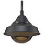 6_John Timberland Westley 8 1/2" High Black Finish LED Barn Light Sconce more views