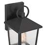 3_John Timberland Westmont 10 1/2" High Sand Black Outdoor Wall Light more views
