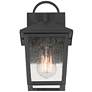5_John Timberland Westmont 10 1/2" High Sand Black Outdoor Wall Light more views