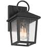 6_John Timberland Westmont 10 1/2" High Sand Black Outdoor Wall Light more views
