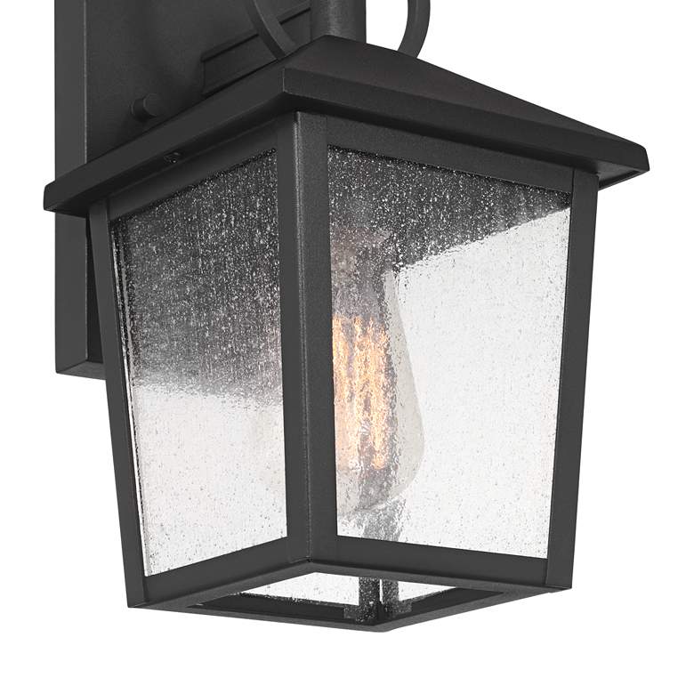 Image 4 John Timberland Westmont 10 1/2" Sand Black Outdoor Lights Set of 2 more views