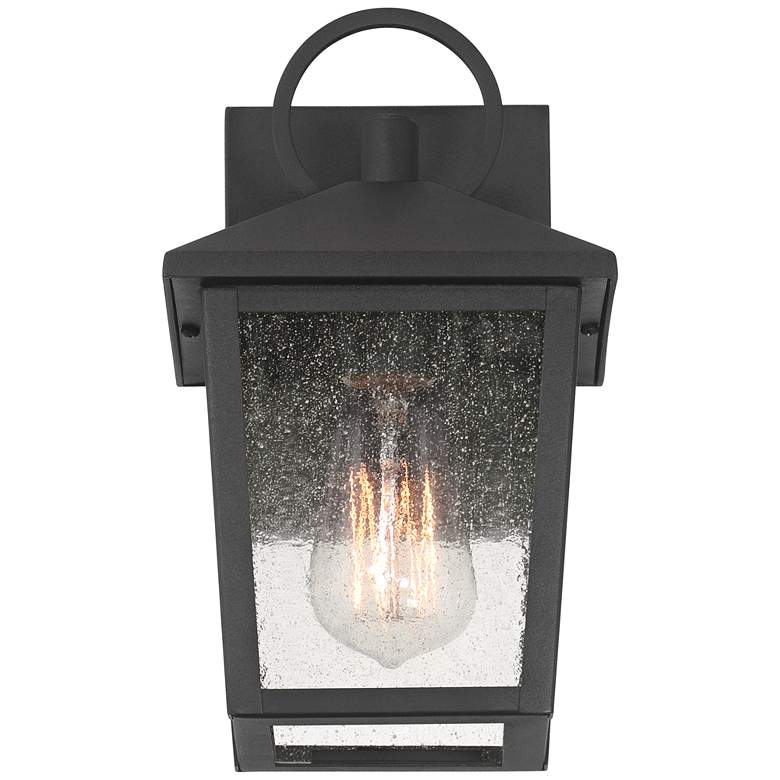 Image 5 John Timberland Westmont 10 1/2" Sand Black Outdoor Lights Set of 2 more views