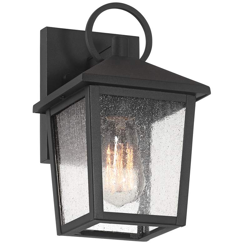 Image 6 John Timberland Westmont 10 1/2" Sand Black Outdoor Lights Set of 2 more views