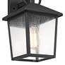 4_John Timberland Westmont 13 3/4" High Sand Black Outdoor Wall Light more views