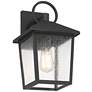 6_John Timberland Westmont 13 3/4" High Sand Black Outdoor Wall Light more views