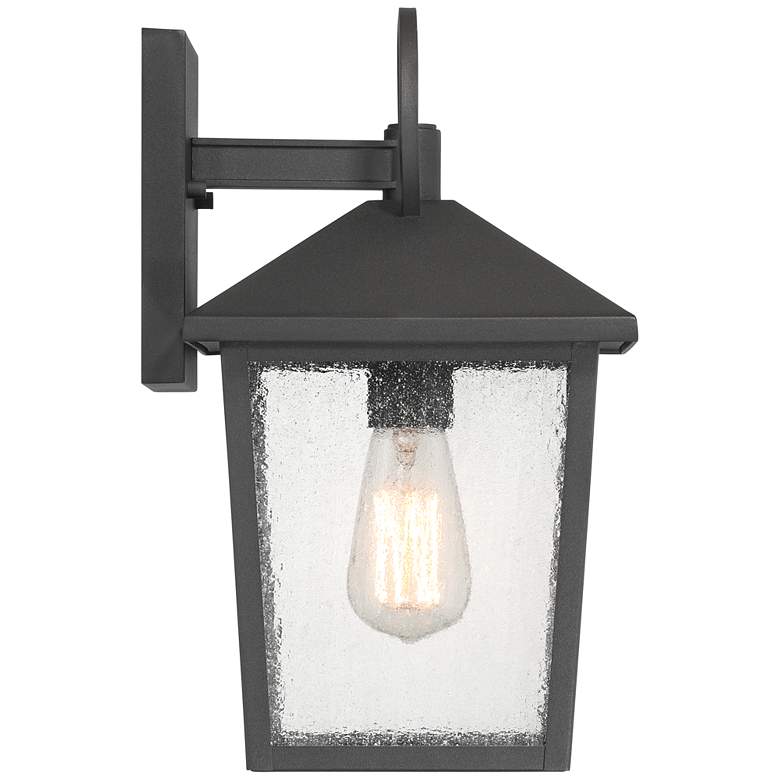 Image 7 John Timberland Westmont 13 3/4" Sand Black Outdoor Lights Set of 2 more views