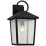 4_John Timberland Westmont 18" High Sand Black Outdoor Wall Light
