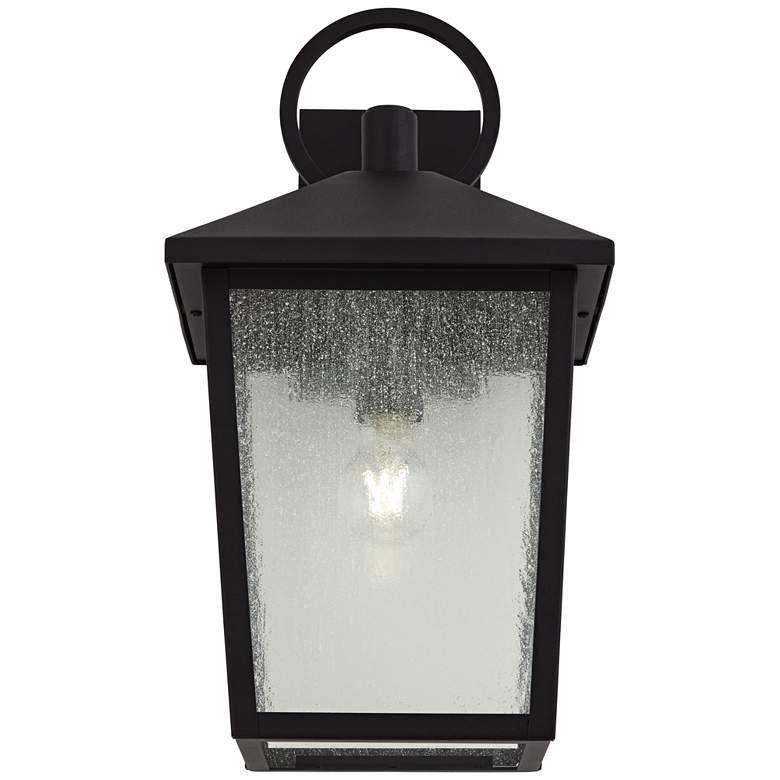 Image 5 John Timberland Westmont 18" High Sand Black Outdoor Wall Light more views