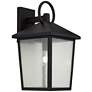 7_John Timberland Westmont 18" High Sand Black Outdoor Wall Light more views