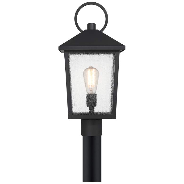 Image 5 John Timberland Westmont 20 3/4" High Sand Black Outdoor Post Light more views